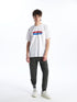 LC Waikiki Crew Neck Short Sleeve Printed Combed Cotton Men's T-shirt